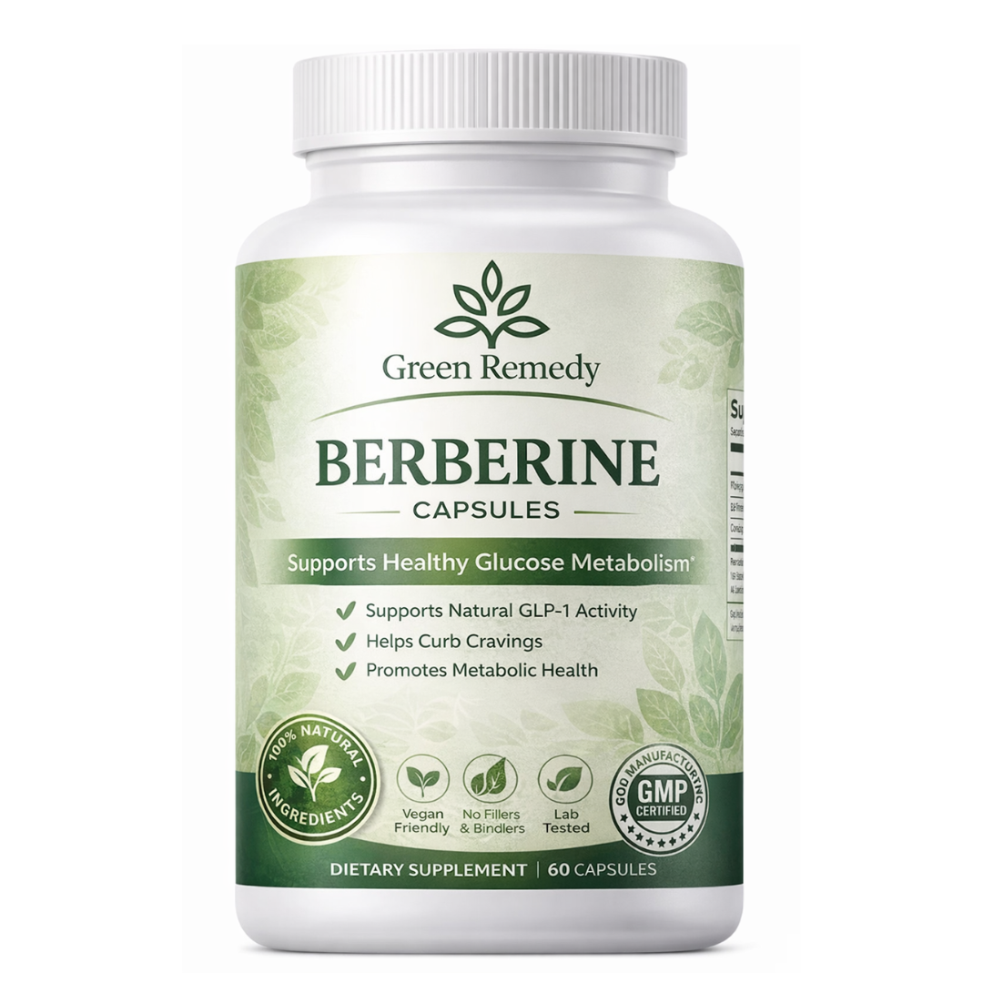 Green Remedy Berberine Powder Capsules