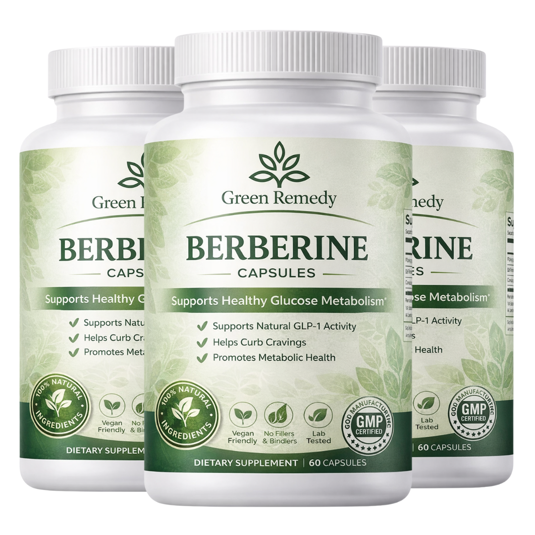 Green Remedy Berberine Powder Capsules