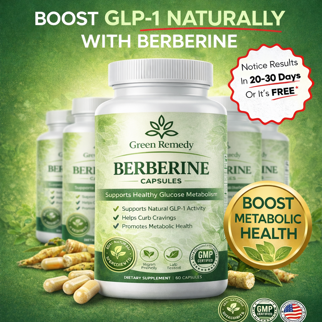 Green Remedy Berberine Powder Capsules