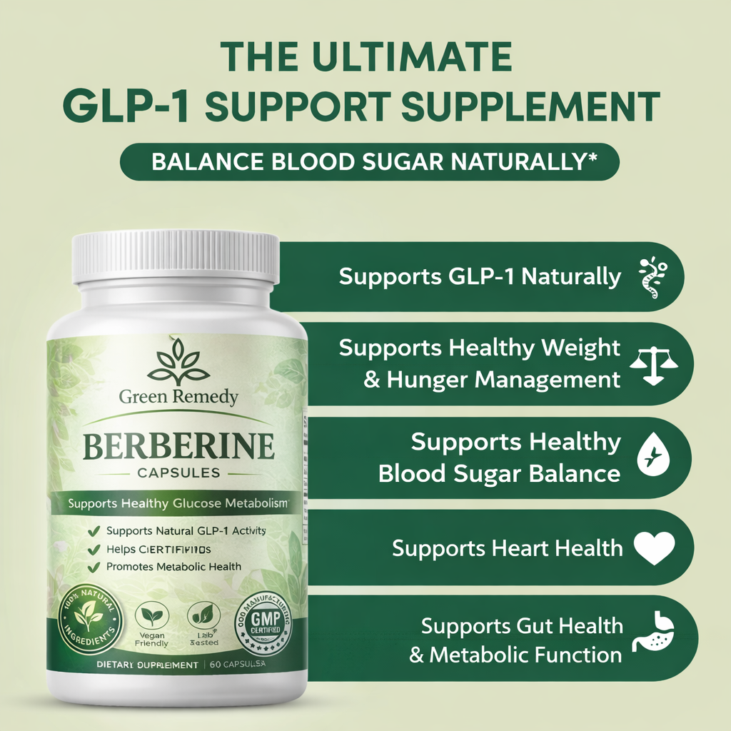 Green Remedy Berberine Powder Capsules